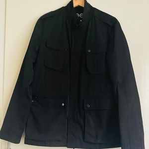 Emilio Guido Black Men's Coat size:50 (M)